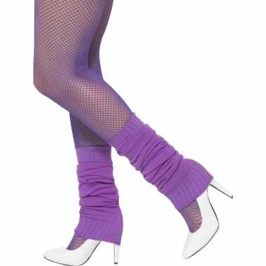 Paarse beenwarmers kopen